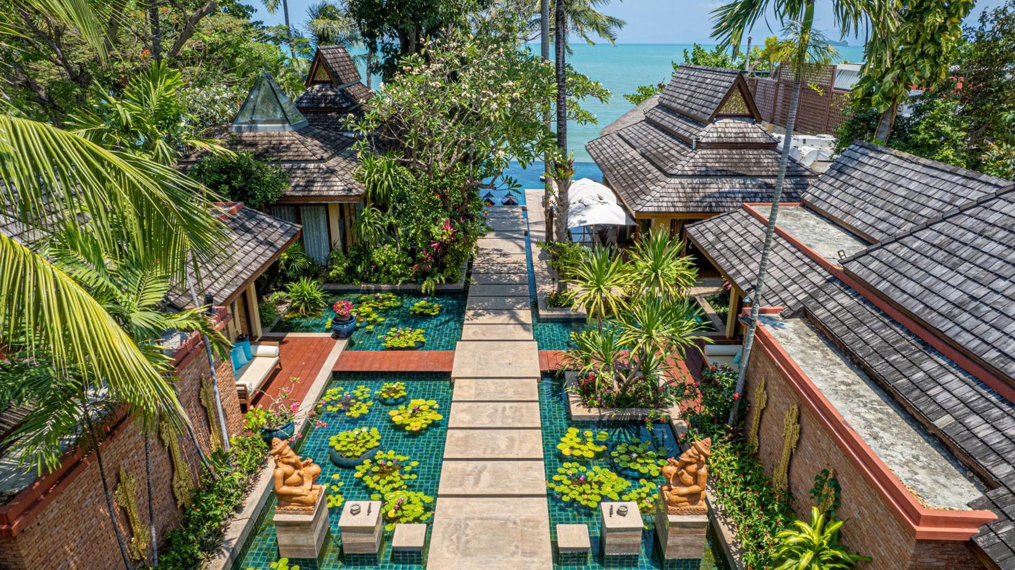 Upni Duniya - Luxury, Beachfront 9-Suites Villa Банграк-Біч Екстер'єр фото